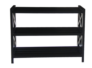 Black Furniture, Black Shoe Rack